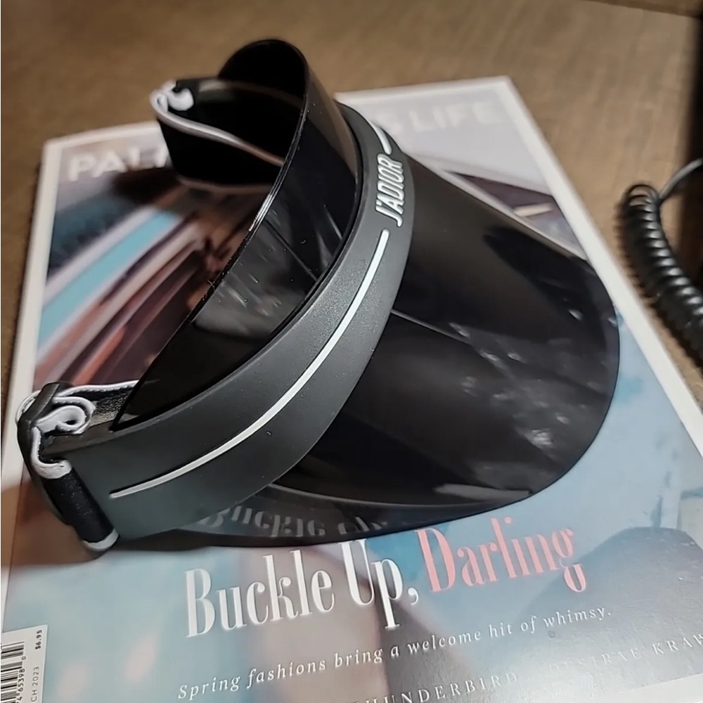 Dior sun visor